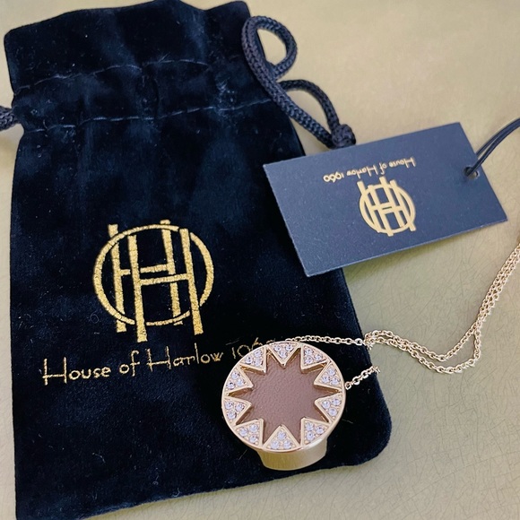 House of Harlow 1960 Jewelry - House of Harlow 1960 mini sunburst rhinestones necklace